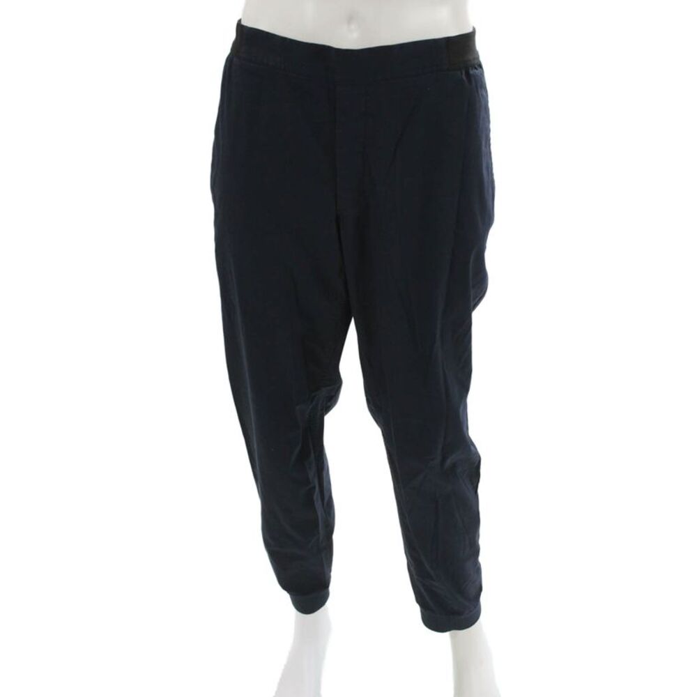 Kit And Ace Mens Jogger Pants Dark Blue Cotton Fall Inseam 32 Size 36
